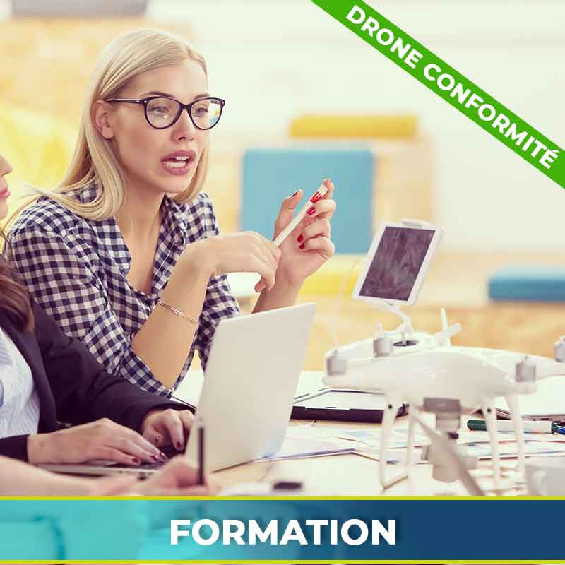 Formation SORA PDRA analyse risque drone stagiaires